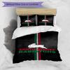 3pcs Duvet Cover Set (1*Duvet Cover + 2*Pillowcase, Without Core), South Sydney Rabbitohs Print Bedding Set, Bedroom Decor, All‑Season, Birthday Gift