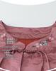2026 Spring/Summer Embroidered Lace-up Round Neck Top for Middle-aged Women – Short Sleeve Chinese Style Shirt