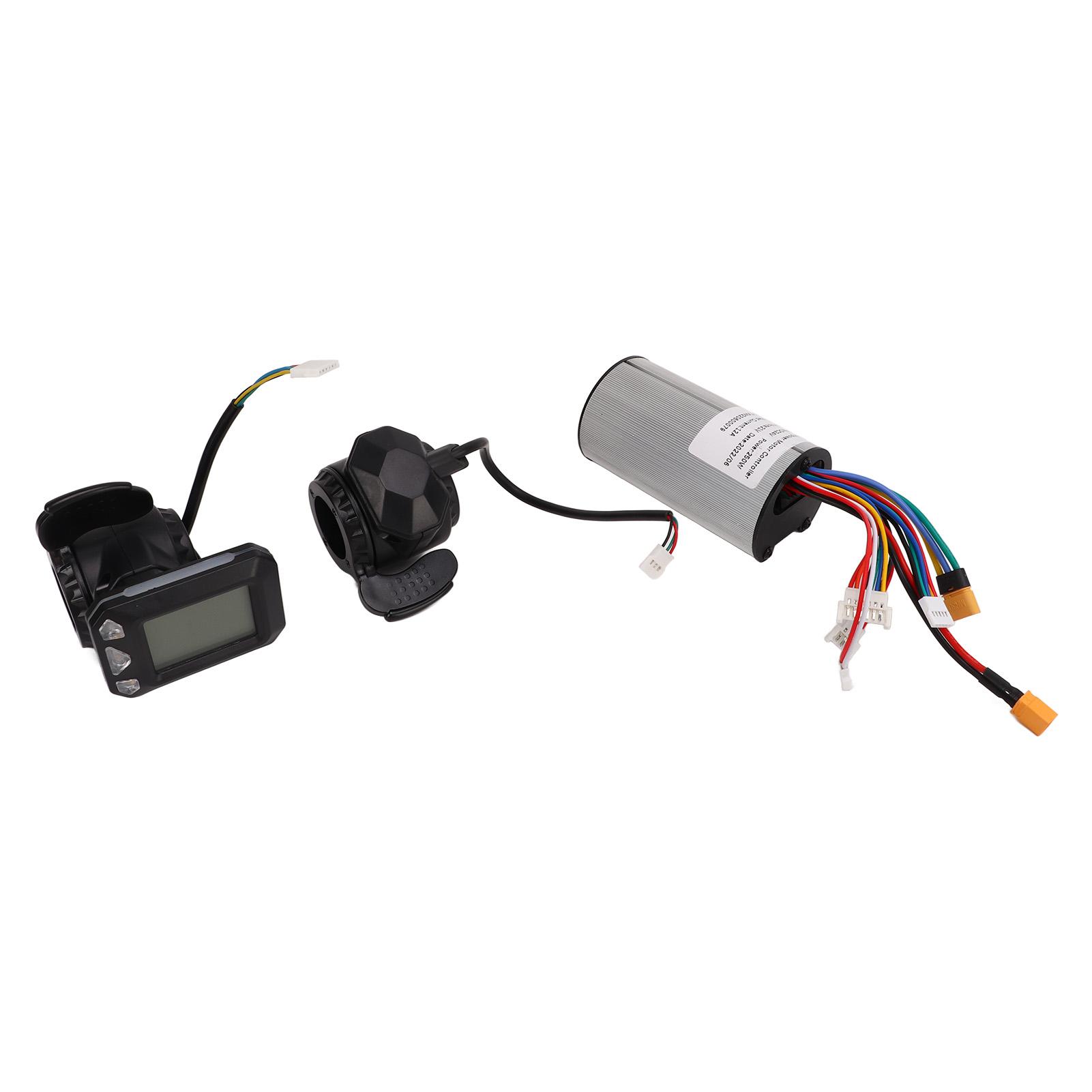 

24V Electric Scooter Controller Kit Aluminum Alloy Plastic Electric Scooter Controller Panel for Replacement Repair
