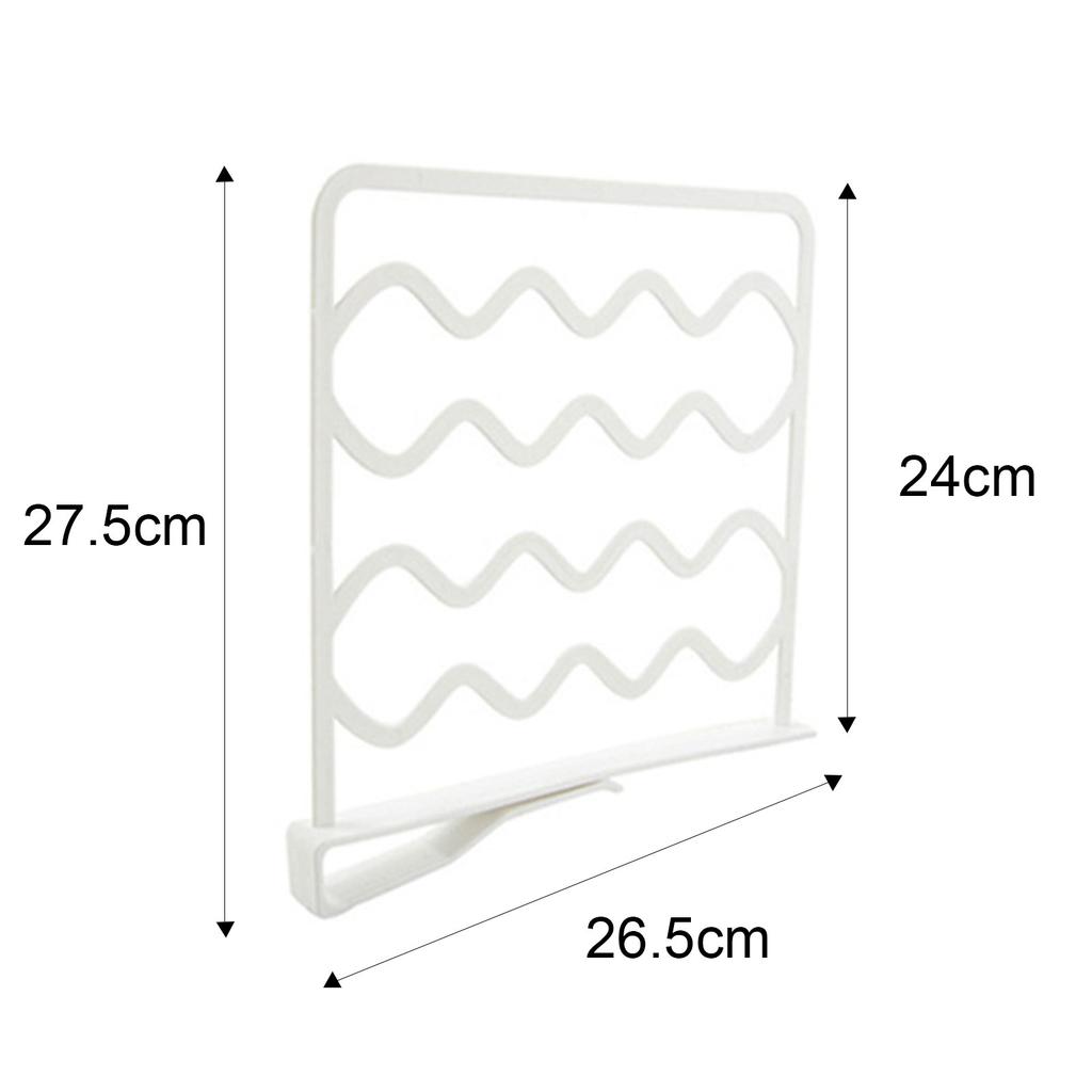 Closet Dividers for Shelves Easy To Use & Removable Dividers for Cabinets Closets Shelves
