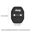 Pro Jeep 2/4ks Dekorativní kryty zámků dveří auta Příslušenství pro Jeep Grand Cherokee Wrangler JK Gladiator Compass Renegade Pa