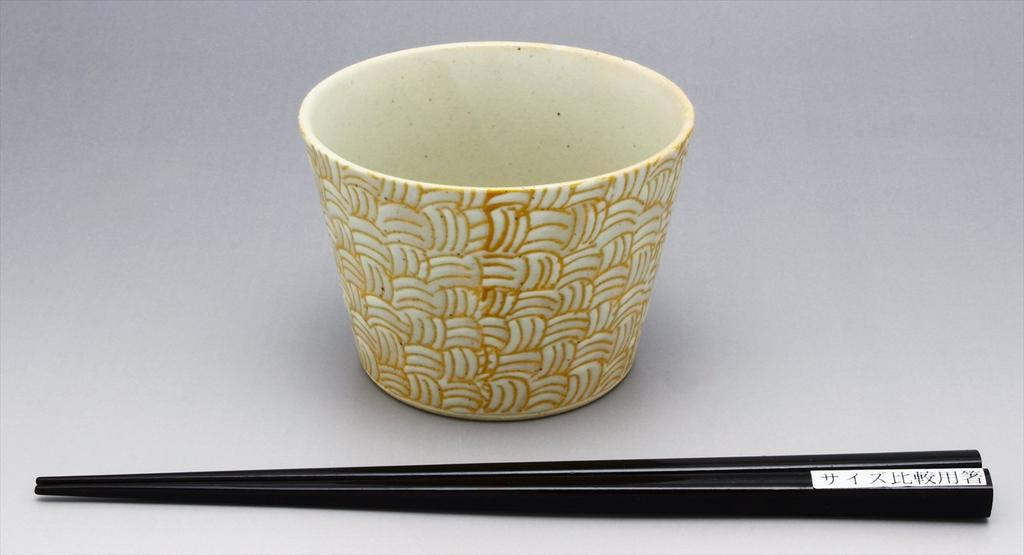 Hasami Inban Soba Choko Diameter X Made In Product Number 21123 Ware, Kunzangama, (Printed) (Soba Choko) Cup, KAGOME, Approx. 9.5cm 6.5cm Height,