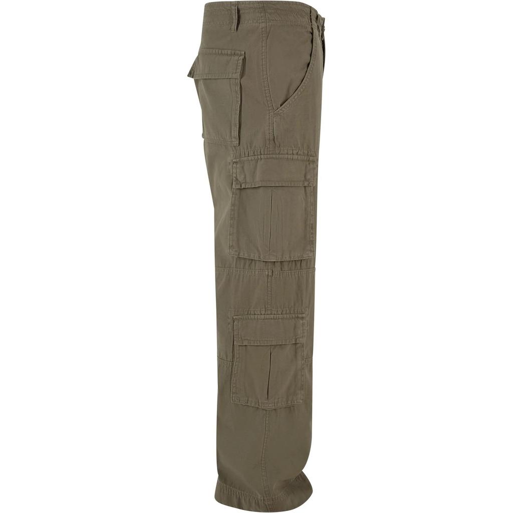 Urban Classics Mens Double Pocket Cargo Trousers
