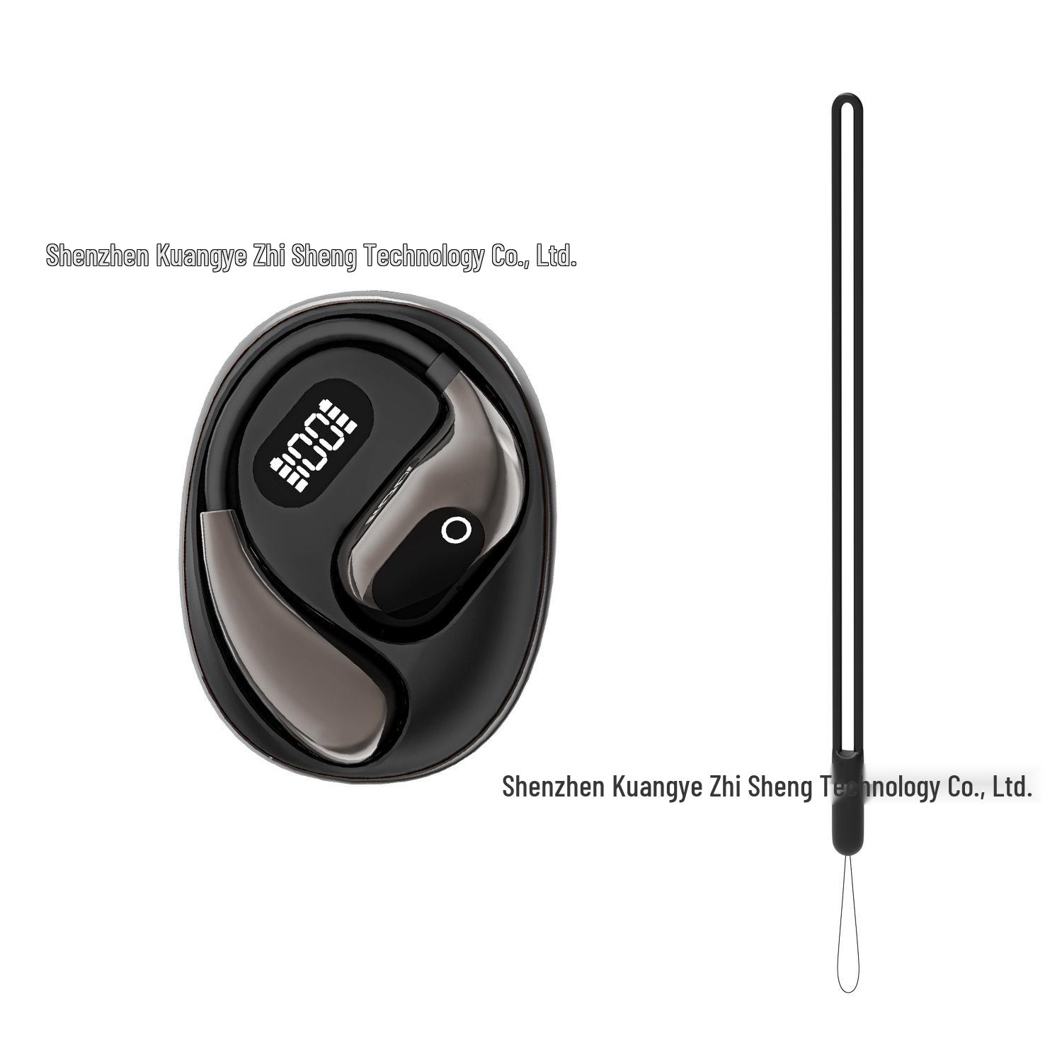 

XG99 Bluetooth AI Translation Earbuds - Ear-hook Style, Wireless, Non-in-ear, Cross-border Language Support Standard Model XG99 чорний