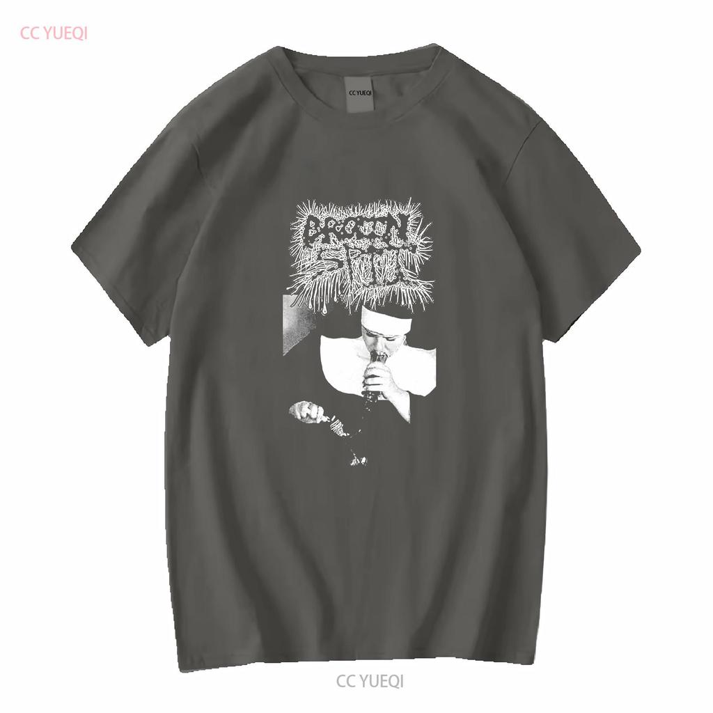 Brainspit Mince Grindcore T Shirt Vintage MxMxM Bodily Stew Agathocles Dystopia vintage Washed homme Casual Versatile graphic