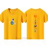 Teenager Astronaut Graphic Print Tshirts for Boys Summer Children Casual Funny Colorful Tops Kids Crew Neck Short Sleeve Tees