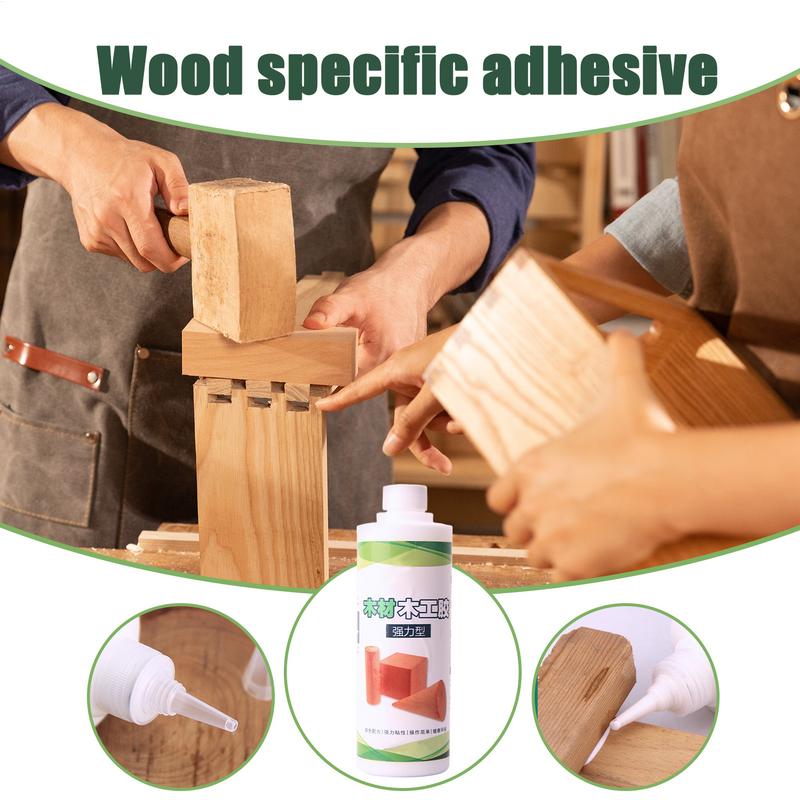 Starker Holzleim 50g/150g Schnelltrocknender Holzbearbeitungs-Weißlatex Wasserdichter Zimmermannsleim Holzfußboden Möbelreparaturkleber