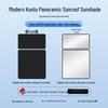 21st Gen KUS TU Sunroof Electrostatic Sunshade: Heat Insulation, UV Protection, Privacy, Opaque