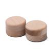 2PCS Small Round Wooden Storage Boxes Ring Box Vintage decorative Natural Craft Jewelry box Case Wedding Accessories