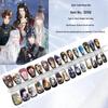 Armadura de Pipa - Liu Bian/Fu Rong/Zuo Ci/Sun Ce Armadura de Dor de Anime 2D, 30 Folhas, Todos os Tamanhos