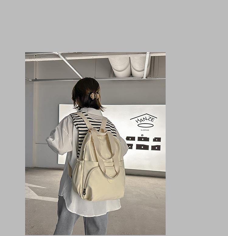 Women's Large Capacity Korean Style Multifunctional Backpack: Casual and Versatile Shoulder Tote for Travel