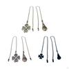 2 Pieces Ceiling Fan Extension Pull Chain, Light Ball Hanging Pendant, 18 Inch