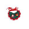 Santa Badge Pet Santa Scarf Crochet Pattern .Knit Kitten Bandana Christmas Cat Bib  Cat Lovers