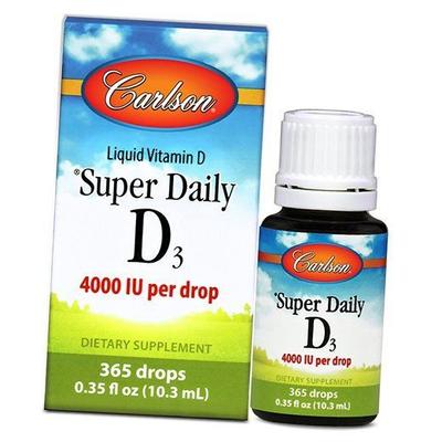 Vitamin D Liquid, Super Daily D3 4000, 10ml (36353065)