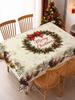Tablecloth 140x180 cm polyester fiber anti-slip coating multicolored