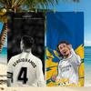 Football Player Sergio Ramos Towel Towel Beach Towel Oversized Quick Dry Towel Absorbent Soft Swim BeachTowels for Men Women