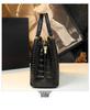 Summer 2024 Shiny Crocodile Pattern Women's Handbag - Light Luxury Style for Middle-Aged Moms