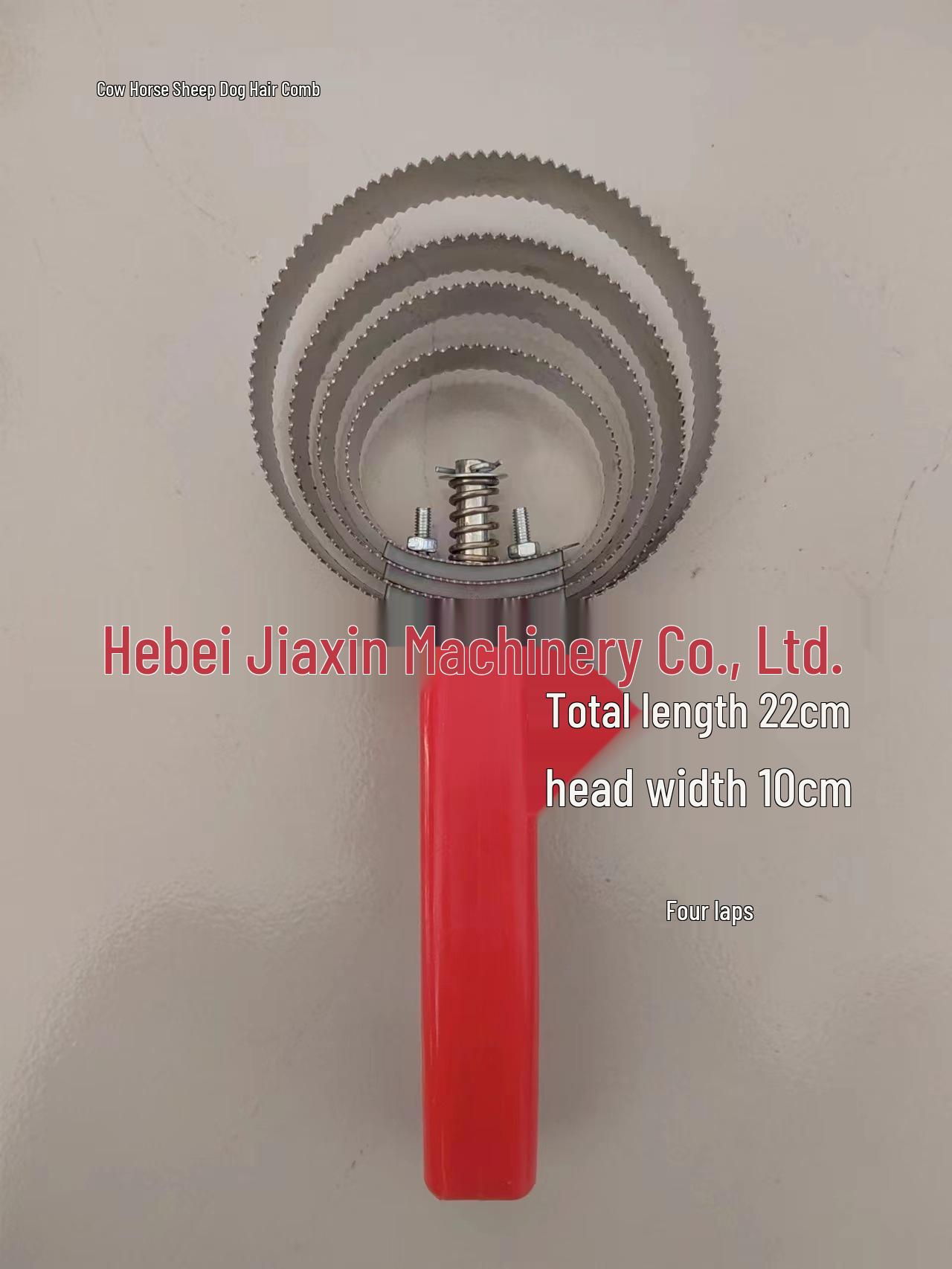 

Livestock Grooming Comb: Anti-Itch Brush for Cattle, Sheep, and Horses
