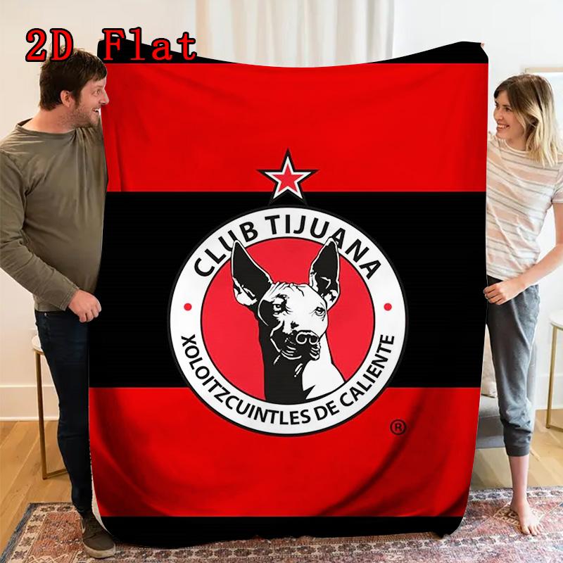 Club Tijuana 2D Flat Pattern Flannel Blanket High quality All Seasons Warmth and Comfort Perfect for Christmas Gifts.MMT0918037