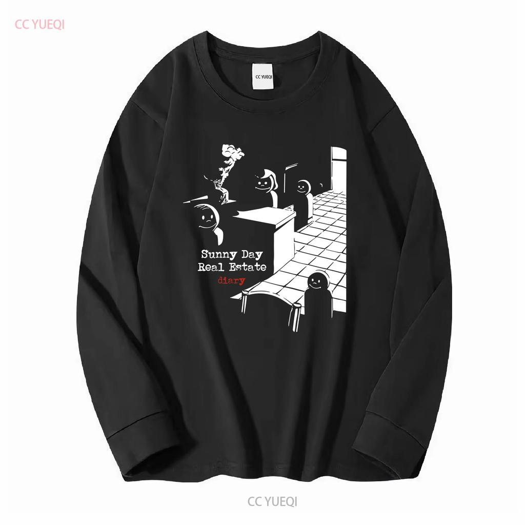 BEST TO BUY Sunny Day Real Estate Diary White Music S 5XL T Shirt long or short sleeves vintage Washed Soft Unisex Versatile