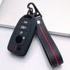 Capa de Silicone para Chaveiro com argola para Chave de 4 botões tipo Flip, Capa Protetora Anti-Risco e Anti-Queda para Jeep Renegade Compass para Fiat 500X Toro