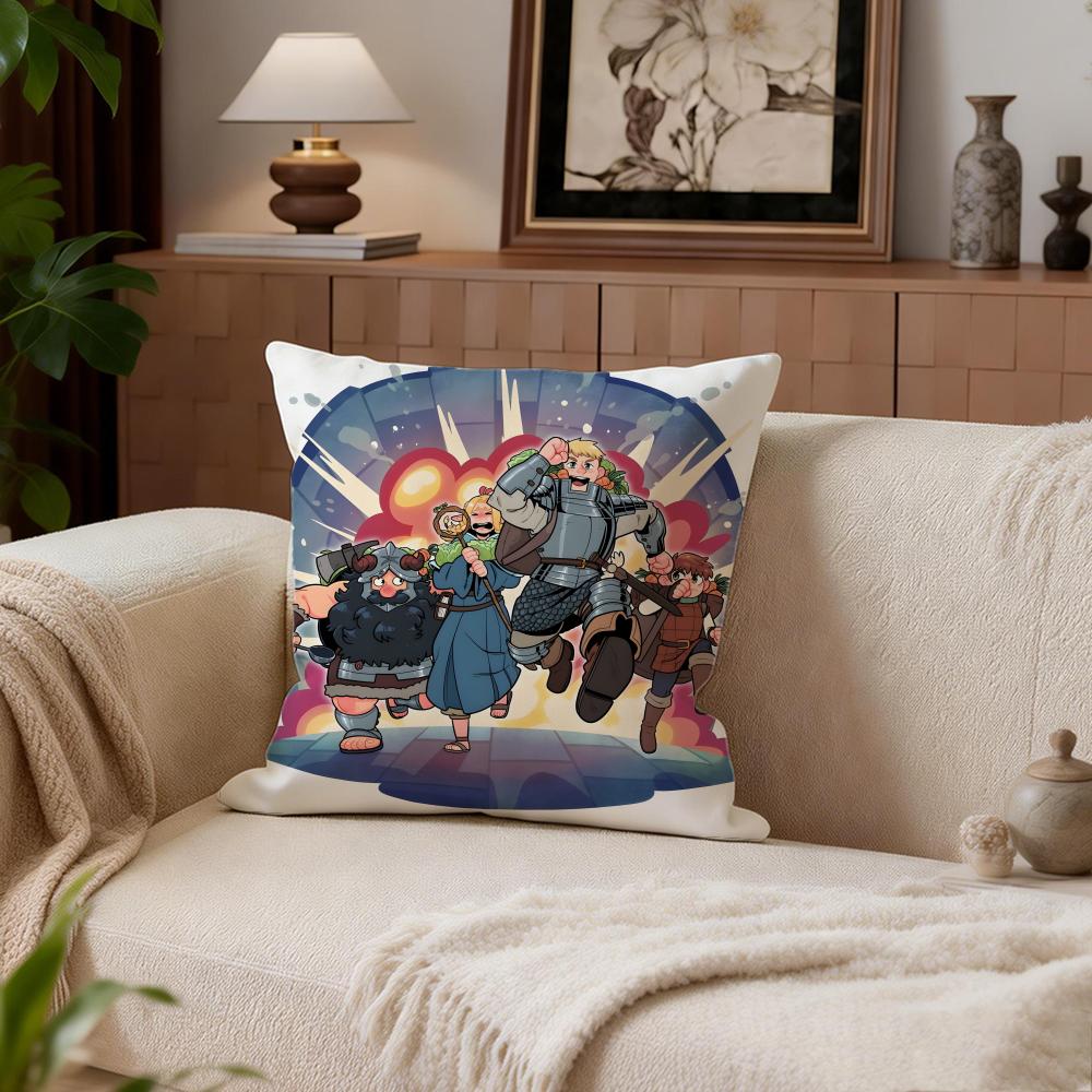 Fantasy Delicious in Dungeon Cushion Cover Cushion Cover Set 4Pcs 50x50 45x45 40x40 Pillowcase Decorative Sofa Home Decor