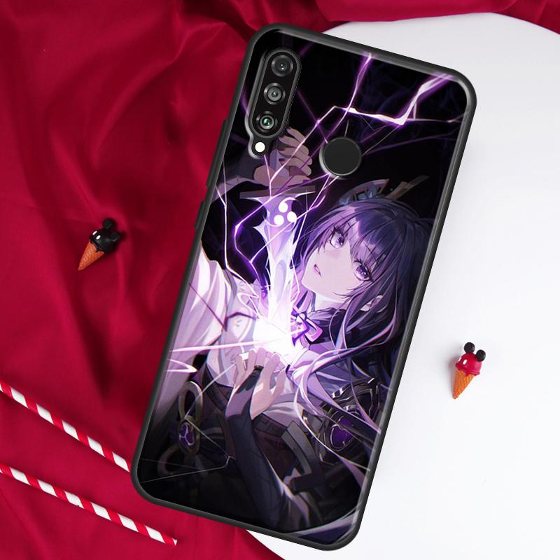 Raiden Shogun Genshin Impact For Huawei Nova 10 SE 9 5T 12s 12i 11i Y91 Y90 Y60 Y70 Y72 Y61 P20 P30 P40 Lite P60 Pro Case