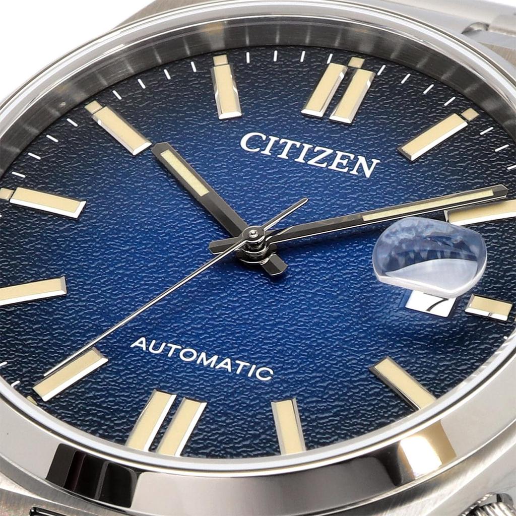 Citizen TSUYOSA Collection Automatic Men's Wristwatch NJ0151-88L Sapphire Glass Blue Gradient Silver