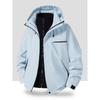 Womens 3-in-1 Waterproof Windproof Hiking Jacket With Removable Fleece Liner Trekking Camping Outdoor Travel
