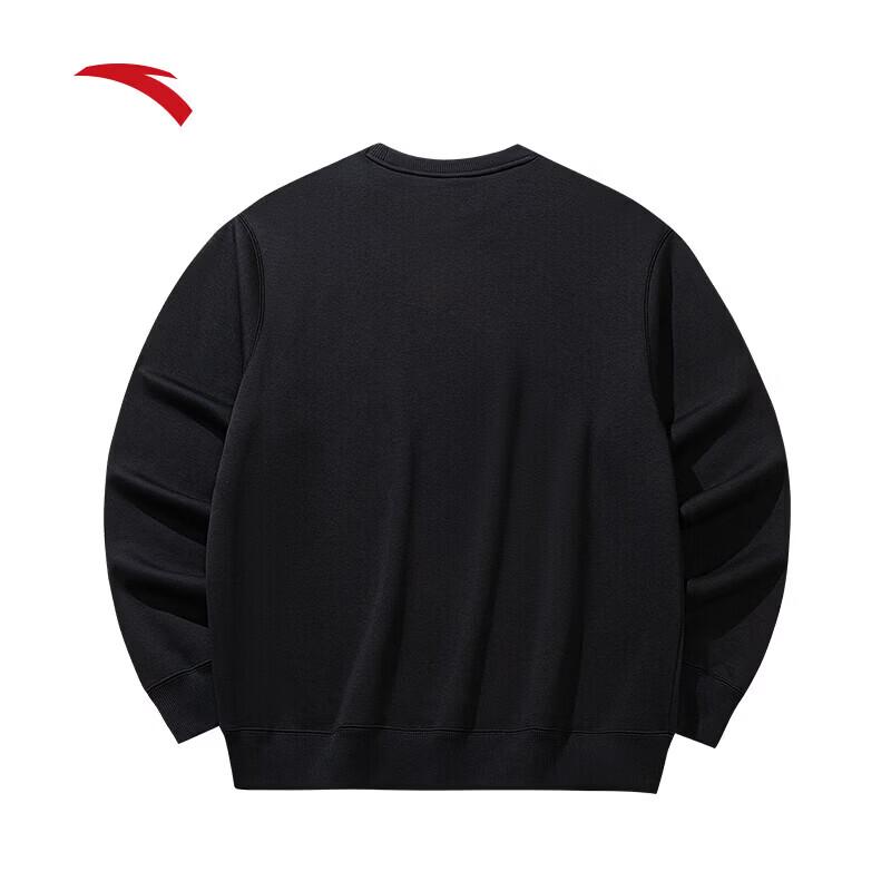 ANTA Men's Fleece-Lined Crewneck Pullover Sweatshirt