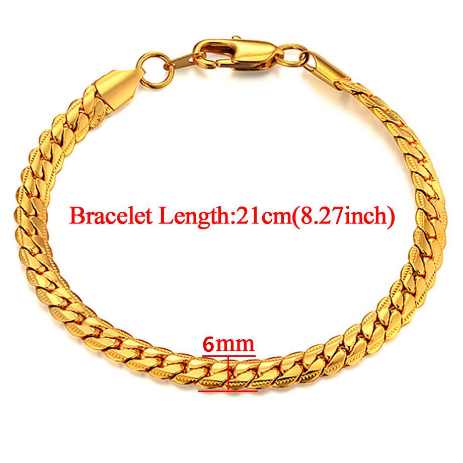 Bracelets et colliers Chaîne Serpent 6mm en Acier Inoxydable Couleur Or Argenté Pour Femmes Hommes Mode Fête Mariage Parures Bijoux Cadeaux