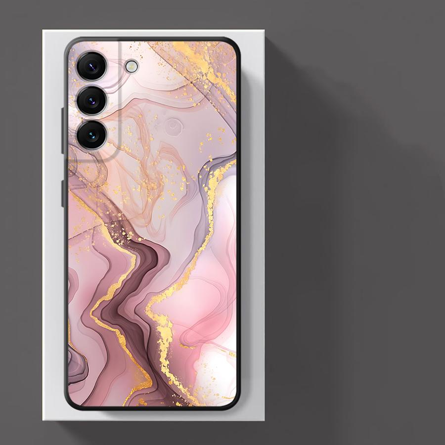 Marble Phone Case for Samsung Galaxy A51 A52 A52s A53 A54 A55 A71 A72 A21s A31 A41 A16 A50 A70s Luxury Cover
