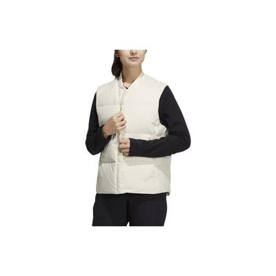 Terrex W Down Vest Solid Color Warm Down Vest Women Vests White H23076