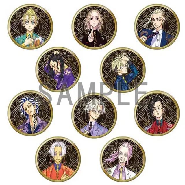 

Оригинальные закатные значки Tokyo Revengers Dory Ben продаются запечатанными!