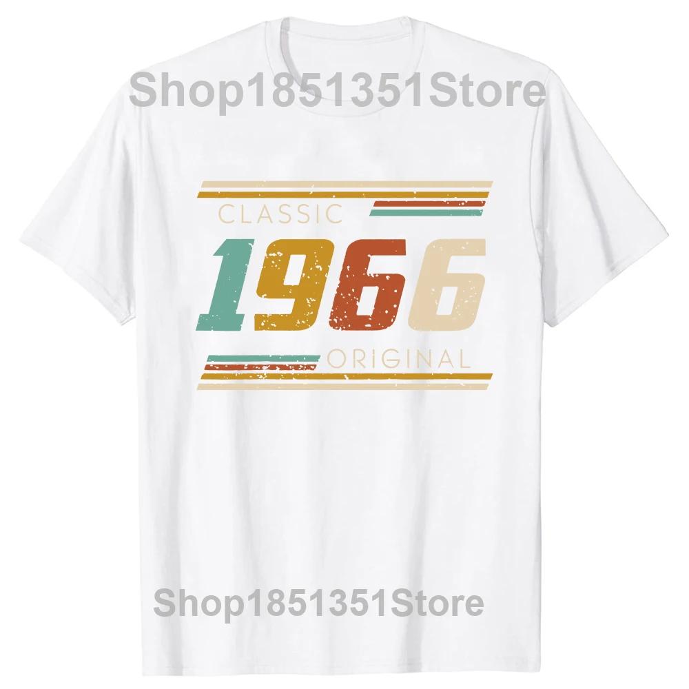 Cotton Tshirt Men Crew Neck Tops Legend Since 1966 Mens TShirt 58th Birthday PresentGift New T Shirts Black Tshirt