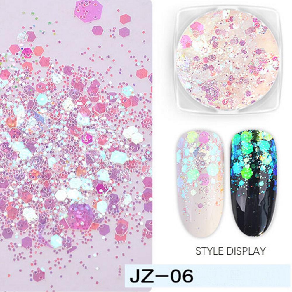 

DIY женские украшения для ногтей Цвет ногтей Блёстки Макияж Подарок на день рождения One Size