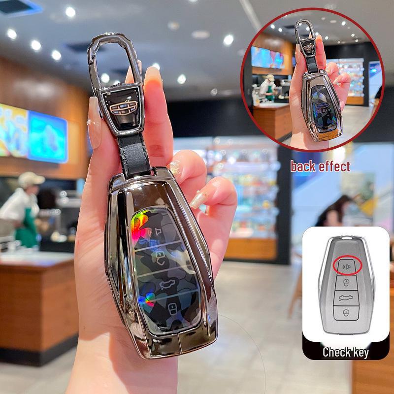 Geely Emgrand Key Case: Fits Xingrui, Boyue PRO, Xingyue L, L7/L6, Binyue with Metal Buckle
