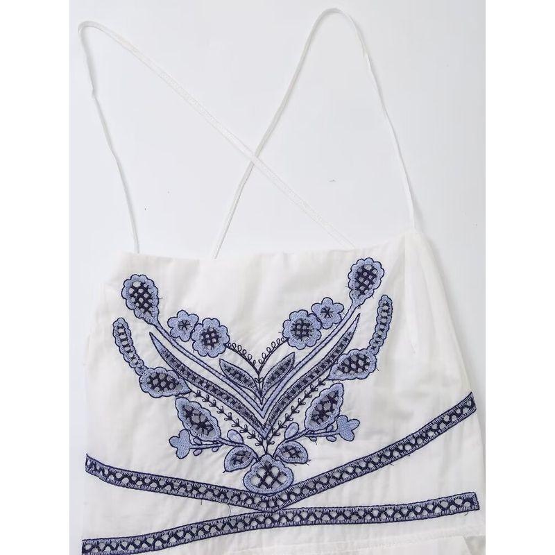 Kaslead New Arrival Women's Clothing Fashion Style Fashion Casual Simple Camisole Backless Dress 5107259