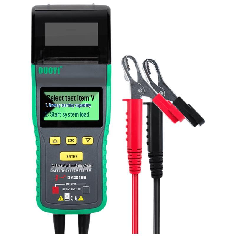 Duoyi DY2015B 12V Smart Battery Tester with Printer (CN version)