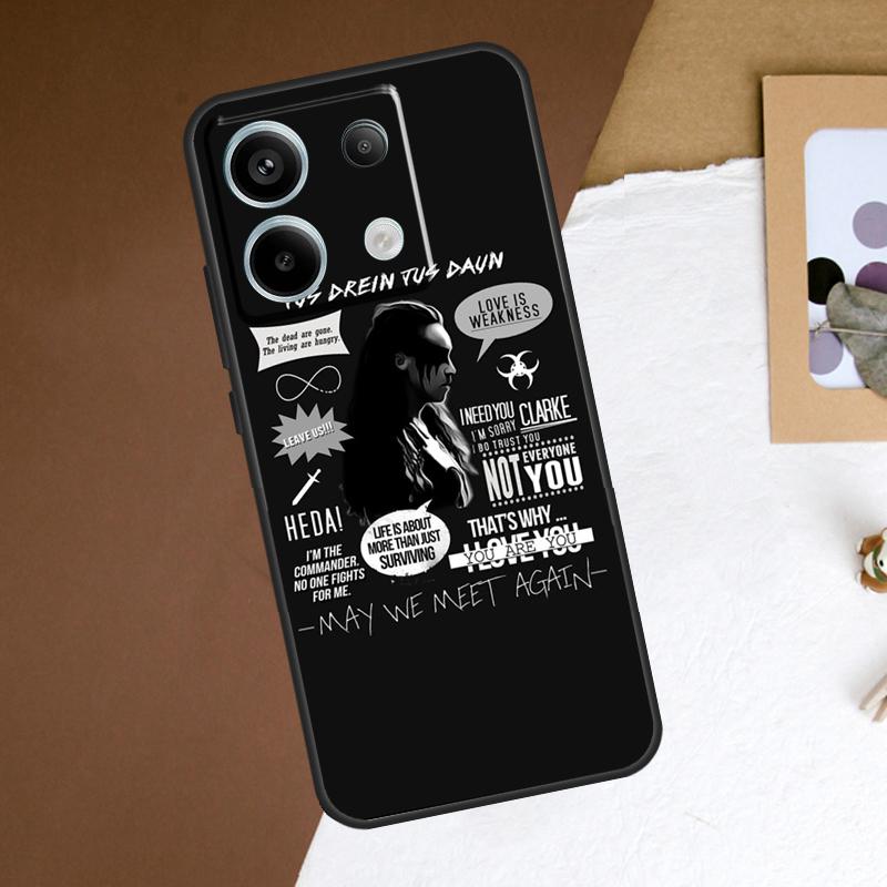 

THE 100 TV SERIES LEXA HEDA Case For Redmi Note 13 Pro Plus 9 10 11 12 Pro 9S 10S 11S 12S Cover For Redmi 12 C 10C 13C Redmi Note 13 Pro 4G