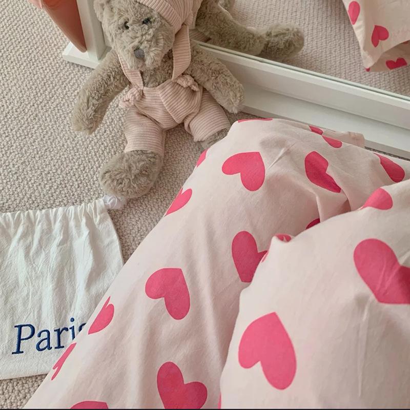 Women's Sweet Pink Walking & Pajama Pants: Loose, Comfortable Trousers for Spring and Autumn.