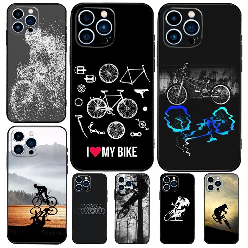 Bike Bicycle Sport Case For Xiaomi Redmi Note 13 11 10 12 14 15 Pro Plus Cover For Redmi 15 14C 10C 13C 12C 15C