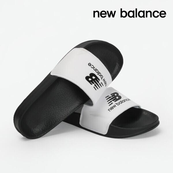 New Balance Slipper 50 Slide White Black Suf050w2