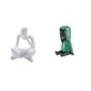 Abstract Thinker Easter Island Head Statue Decoration for Tabletop Living Room Shelf Office
