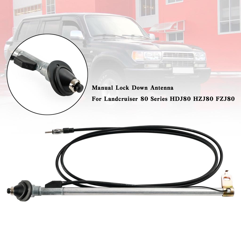 Manual Lock Down Antenna For Toyota Landcruiser 80 Series HDJ80 HZJ80 FZJ80