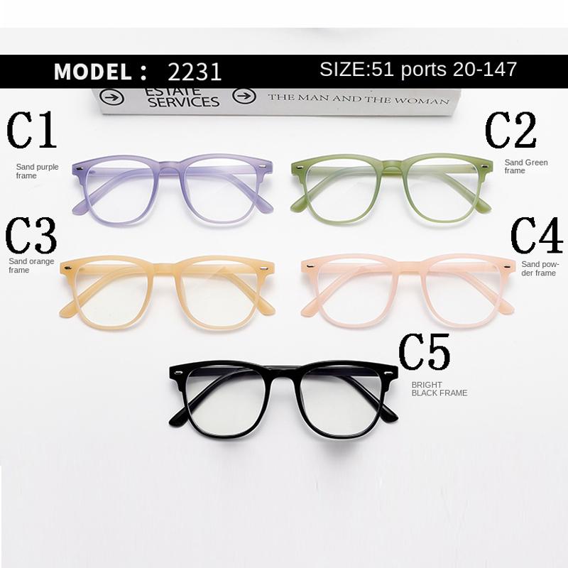 Anti-blue Light Glasses Niche Square Eyewear Women Men Exquisite Eyeglasses Blue Light Blocking Man Lady Computer Eyeglas