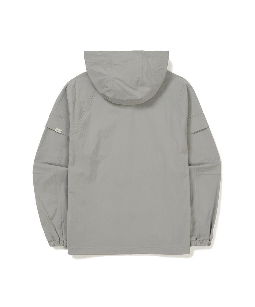 Snowpeak Apparel Root Utility Pocket Windbreaker Gray (S24Murwb67)
