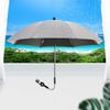 Parasol Shade Umbrella Sun Rain Protecter with Fixing Device for Chairs Pram Strollers