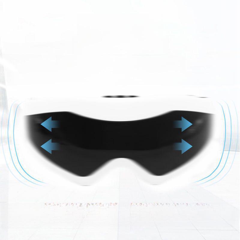 Protector pentru ochi și masaj: Ameliorează oboseala pentru adulți, studenți și copii cu vibrații de îmbunătățire a vederii.