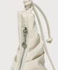 Covernat Woman Clover Heart String Hobo Bag Light Beige